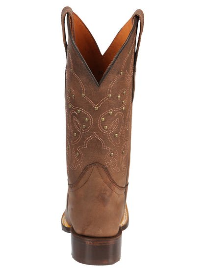 The Women's Rodeo Boot — Alazán Brown (No. 44853)