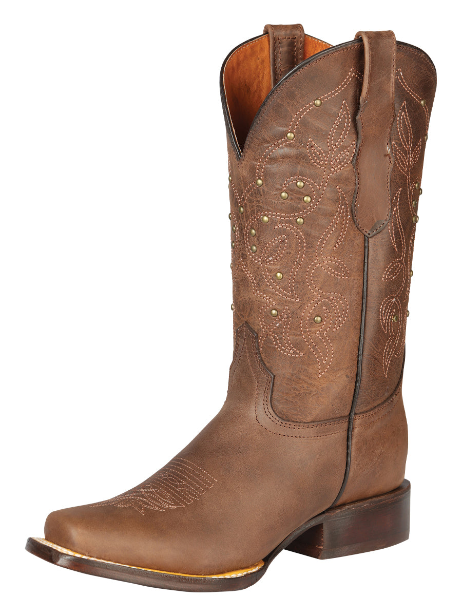 The Women's Rodeo Boot — Alazán Brown (No. 44853)