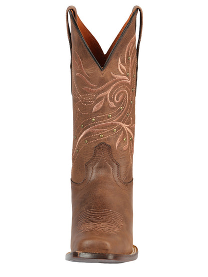 The Women's Rodeo Boot — Alazán Brown (No. 44854)