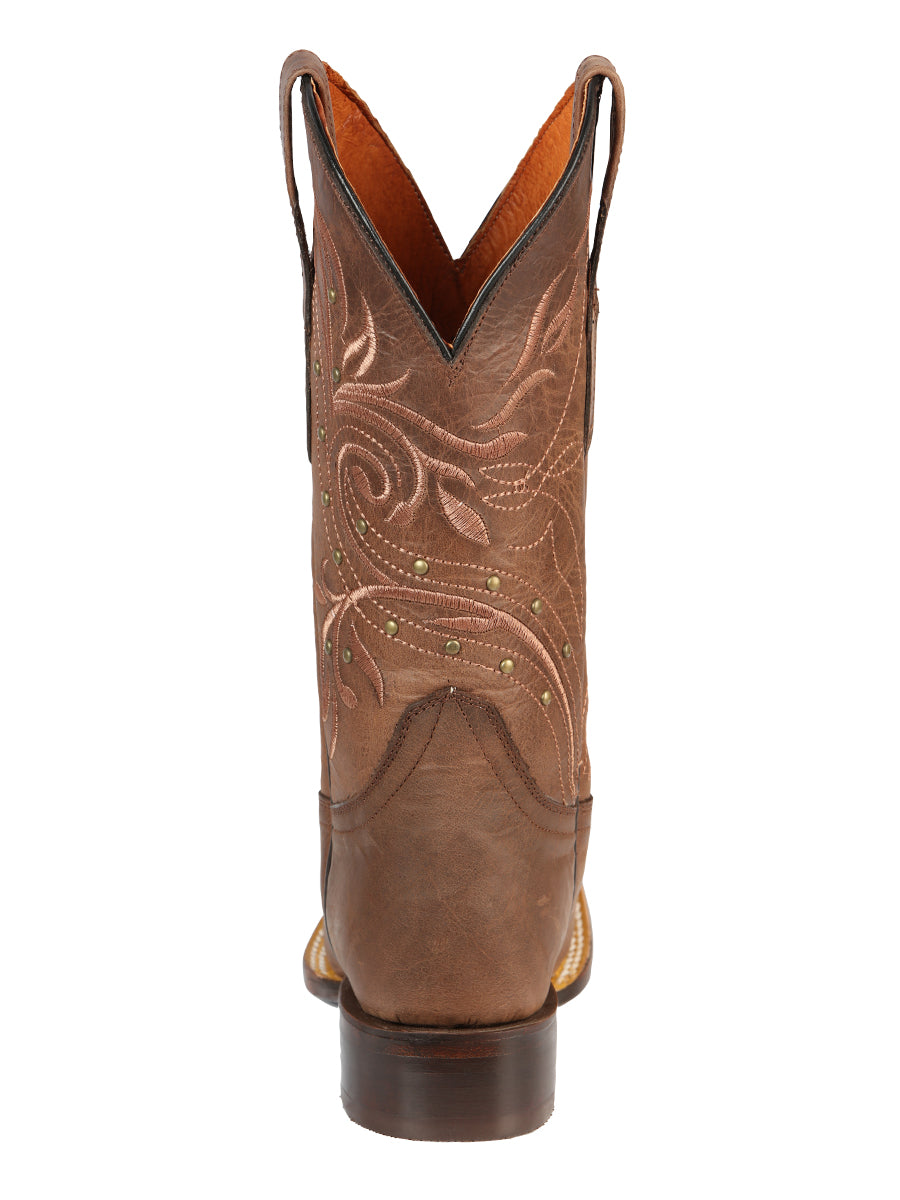 The Women's Rodeo Boot — Alazán Brown (No. 44854)