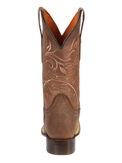 The Women's Rodeo Boot — Alazán Brown (No. 44854)
