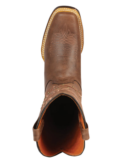 The Women's Rodeo Boot — Alazán Brown (No. 44854)