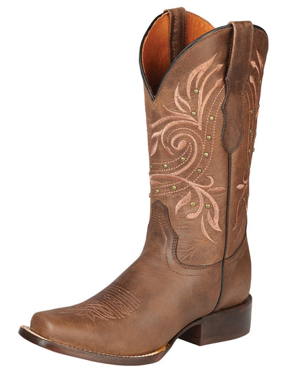 The Women's Rodeo Boot — Alazán Brown (No. 44854)
