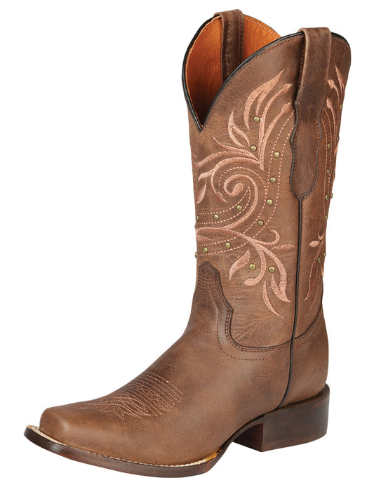 The Women's Rodeo Boot — Alazán Brown (No. 44854)