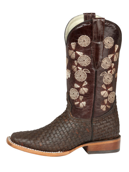 The Women's Petatillo Rodeo Boot — Brown (No. 44855)