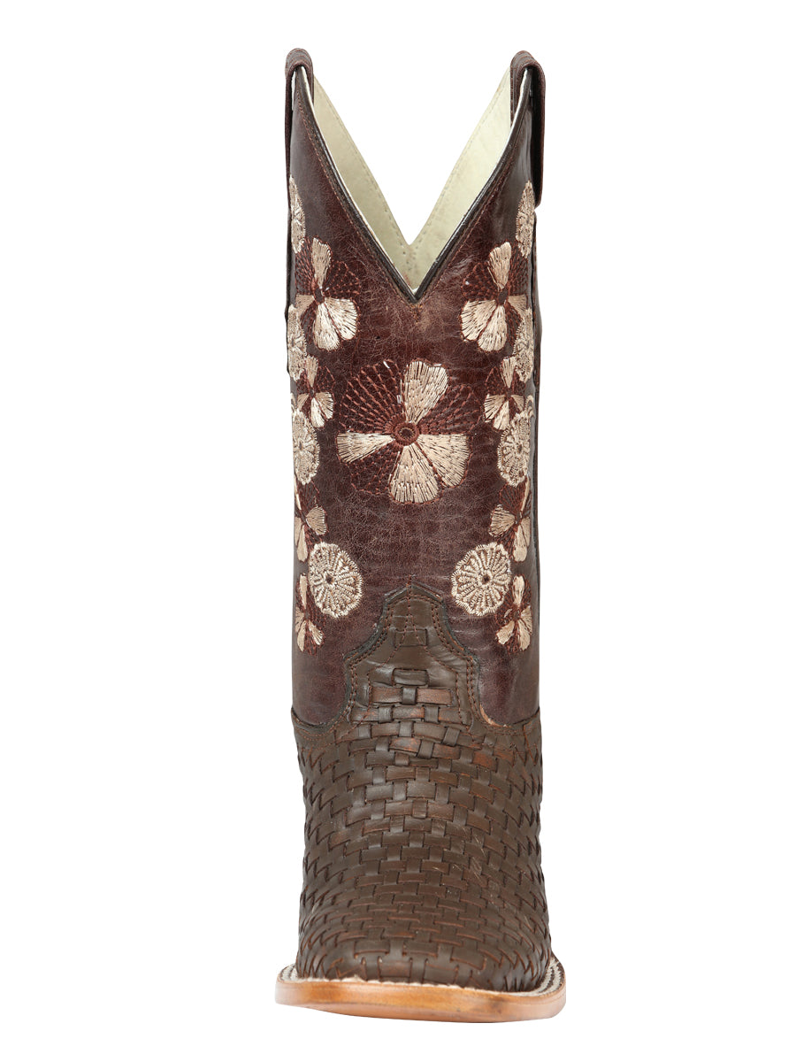 The Women's Petatillo Rodeo Boot — Brown (No. 44855)