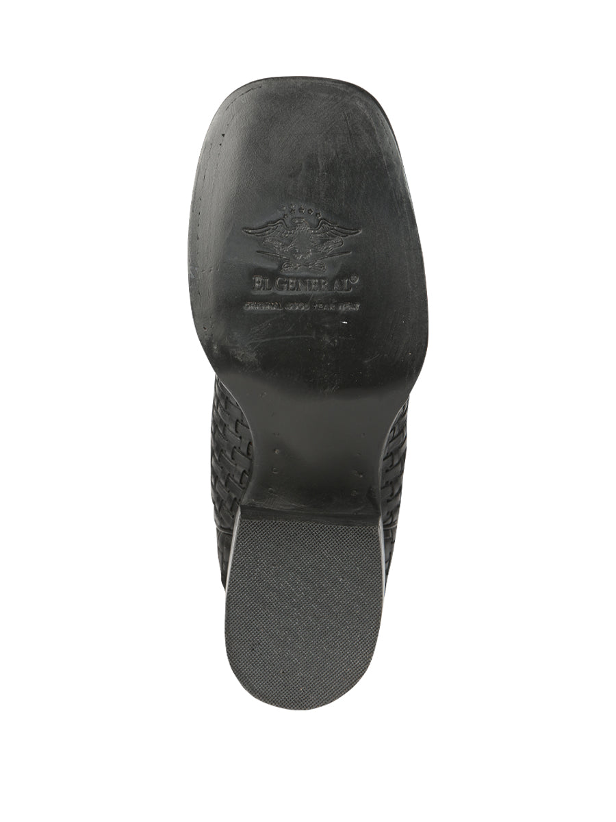 The Women's Petatillo Rodeo Boot — Crazy Black (No. 44856)