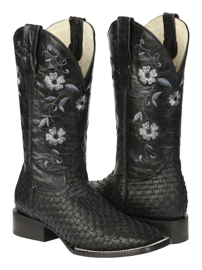 The Women's Petatillo Rodeo Boot — Crazy Black (No. 44856)