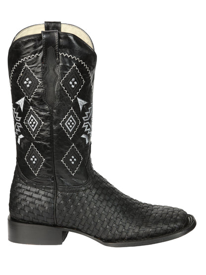 The Petatillo Rodeo Boot — Crazy Black (No. 44884)