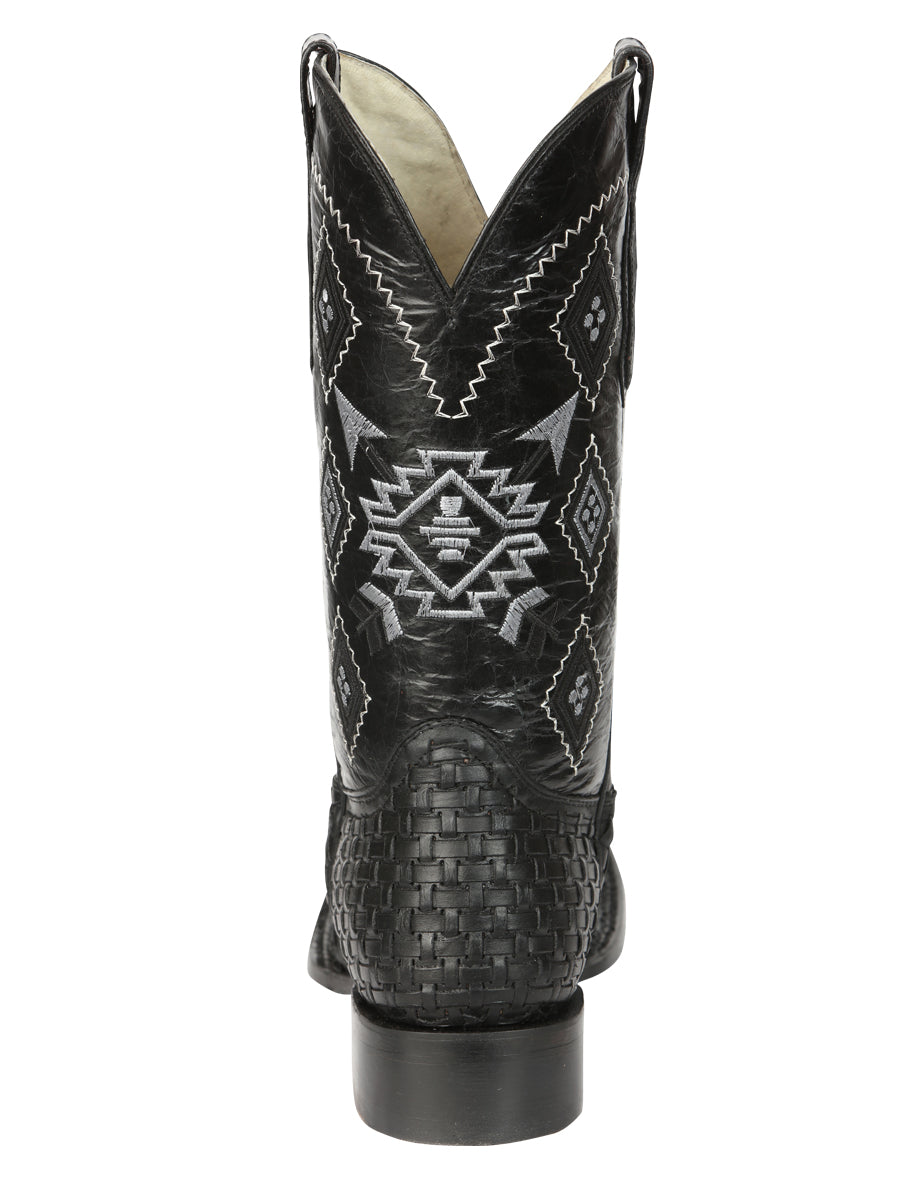 The Petatillo Rodeo Boot — Crazy Black (No. 44884)