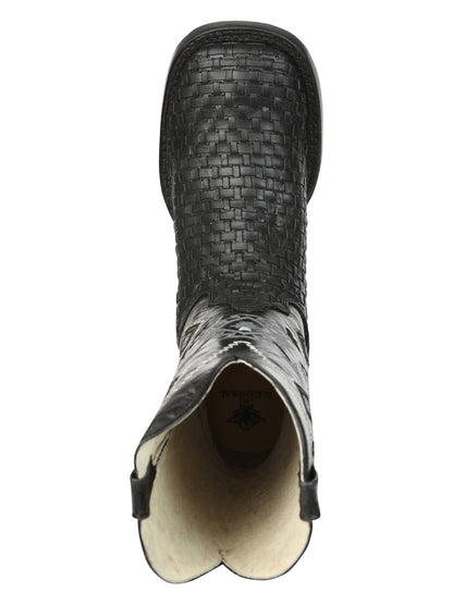 The Petatillo Rodeo Boot — Crazy Black (No. 44884)