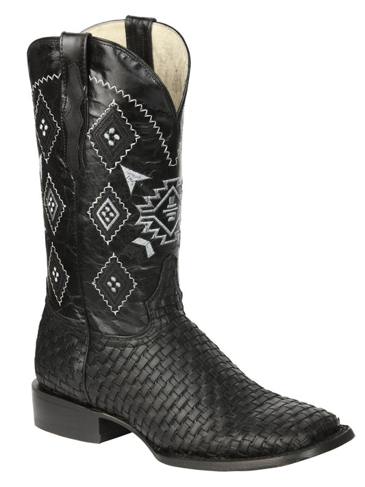 The Petatillo Rodeo Boot — Crazy Black (No. 44884)