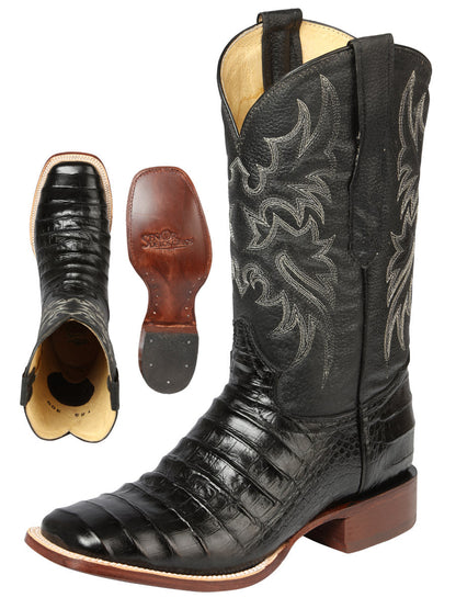 The Rodeo Boot — Black Gator Print (No. 44938)