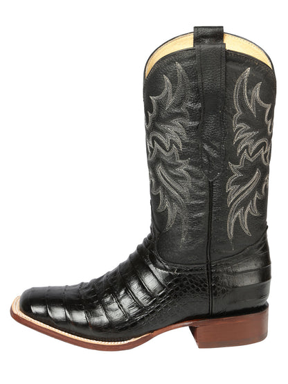 The Rodeo Boot — Black Gator Print (No. 44938)