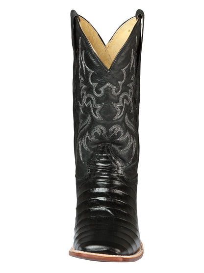 The Rodeo Boot — Black Gator Print (No. 44938)