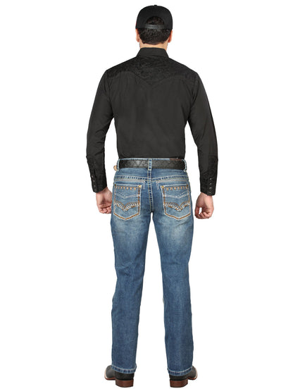 The Bootcut Jean — Dark Blue
