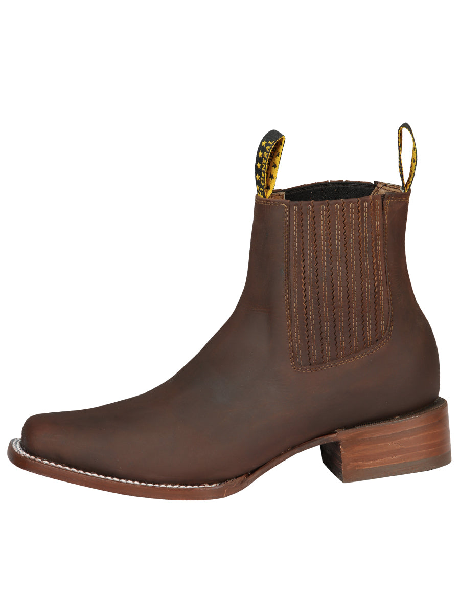 The Ranchero Ankle Boot — Honey (No. 45004)
