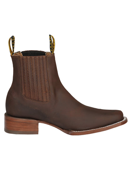 The Ranchero Ankle Boot — Honey (No. 45004)