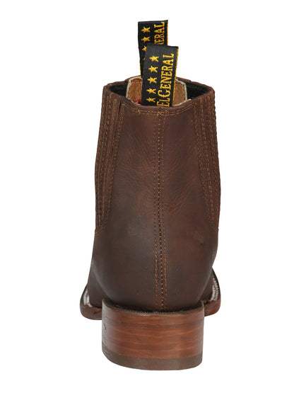 The Ranchero Ankle Boot — Honey (No. 45004)