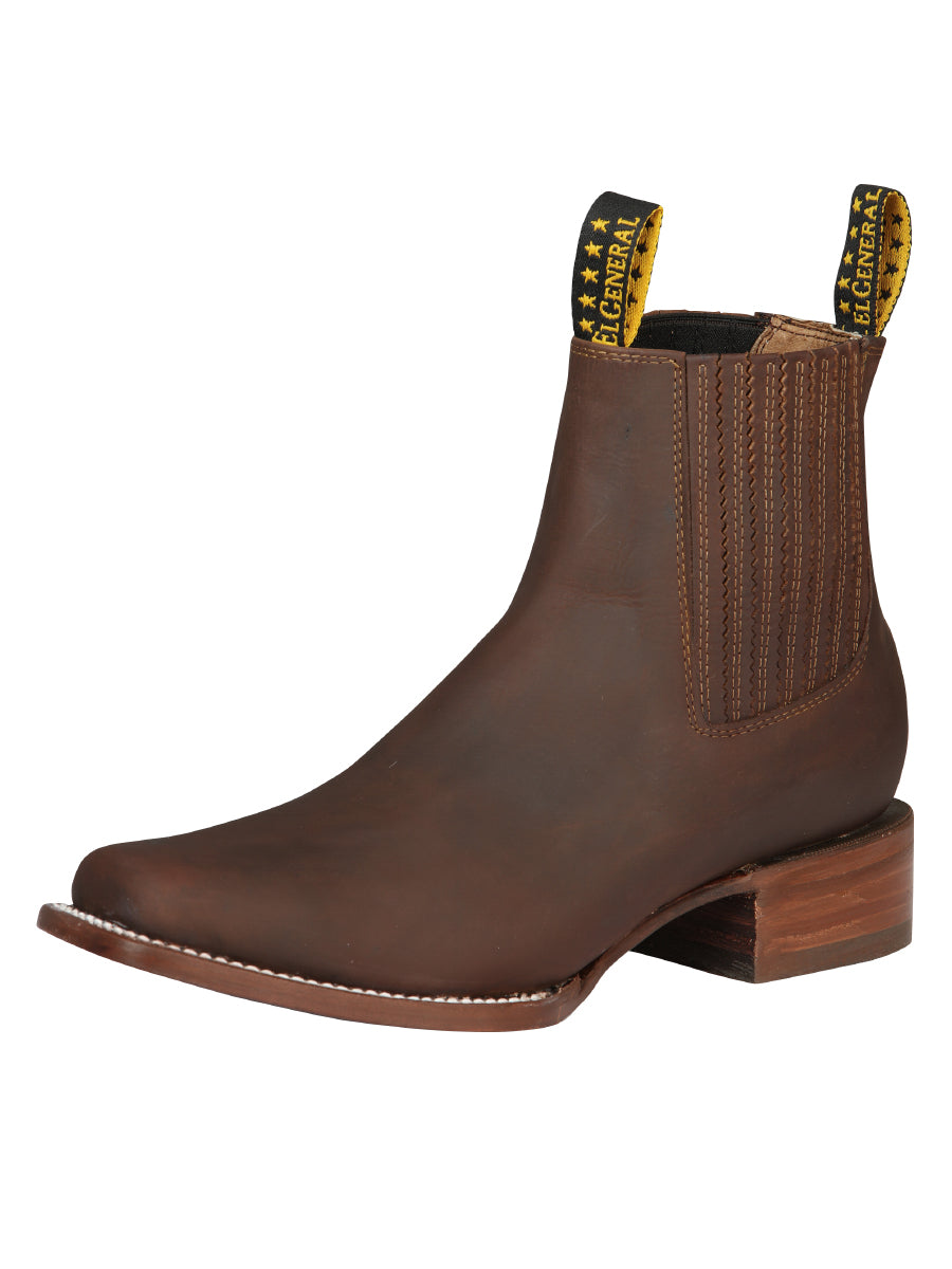 The Ranchero Ankle Boot — Honey (No. 45004)