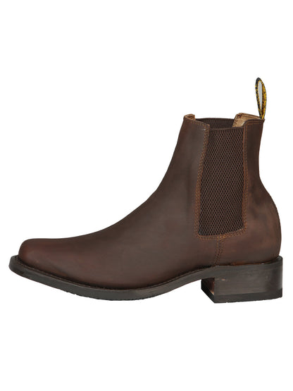 The Ranchero Ankle Boot — Honey (No. 45005)