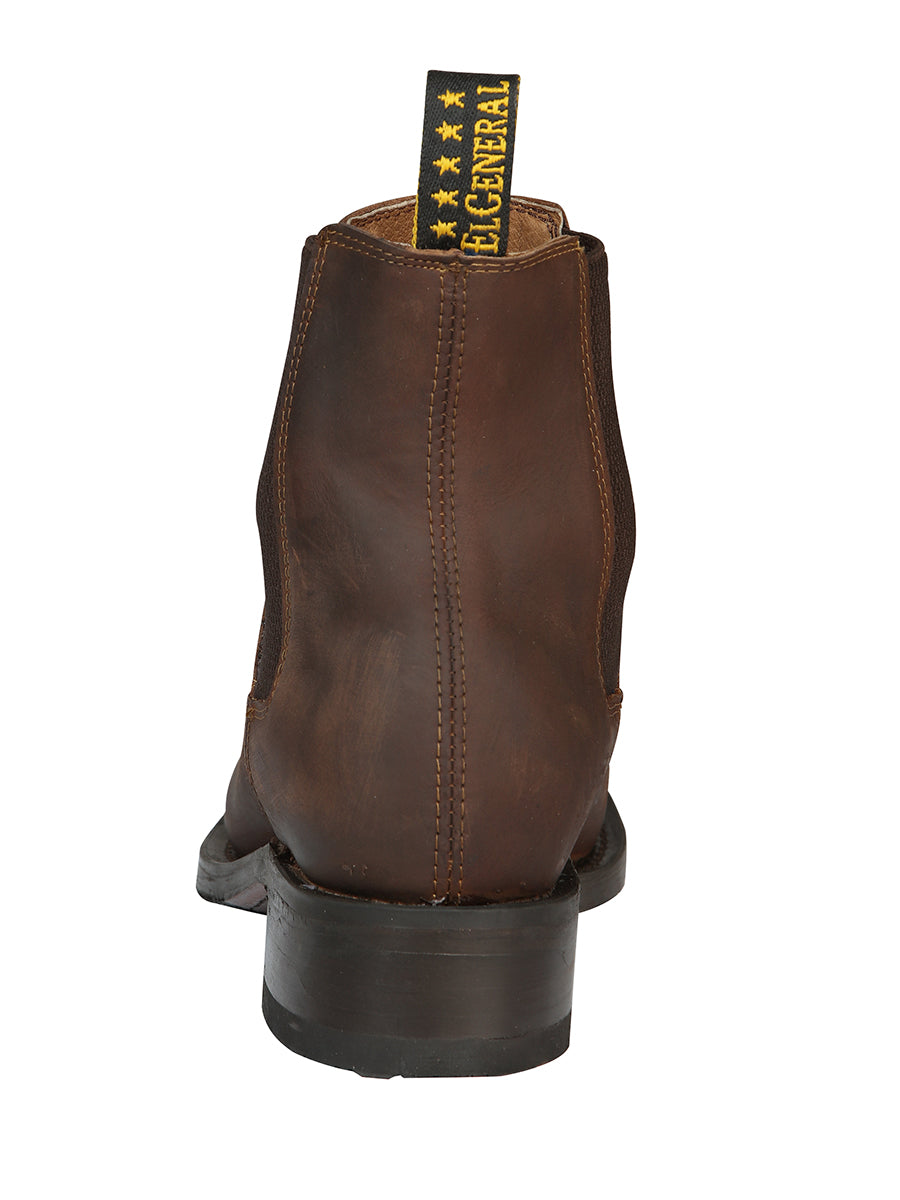 The Ranchero Ankle Boot — Honey (No. 45005)