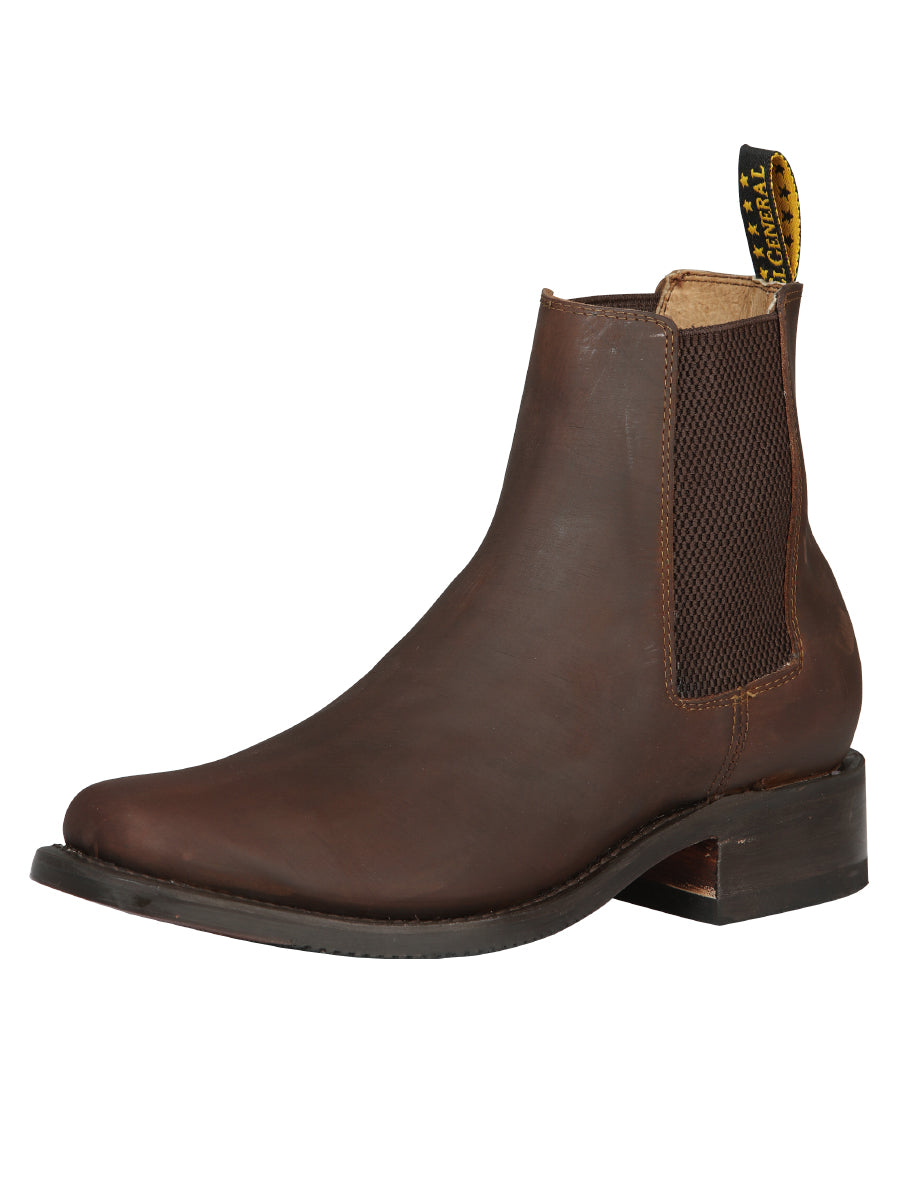 The Ranchero Ankle Boot — Honey (No. 45005)