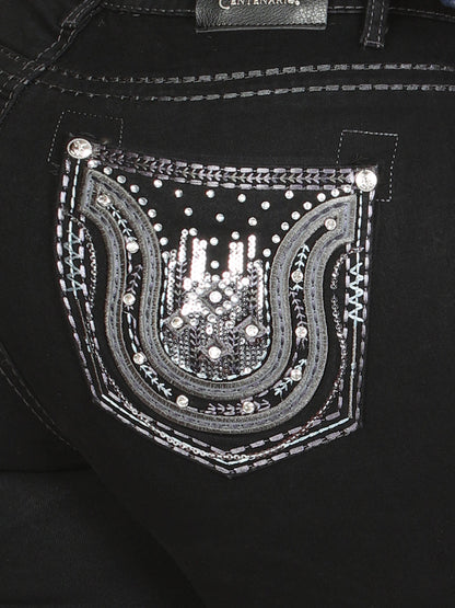 The Bootcut Jean — Black