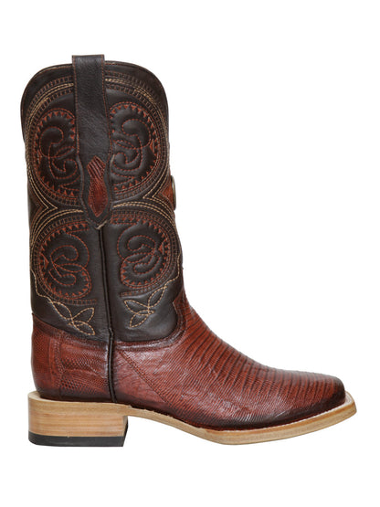 The Exotic Lizard Rodeo Boot — Cognac (No. 45071)