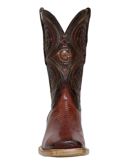 The Exotic Lizard Rodeo Boot — Cognac (No. 45071)
