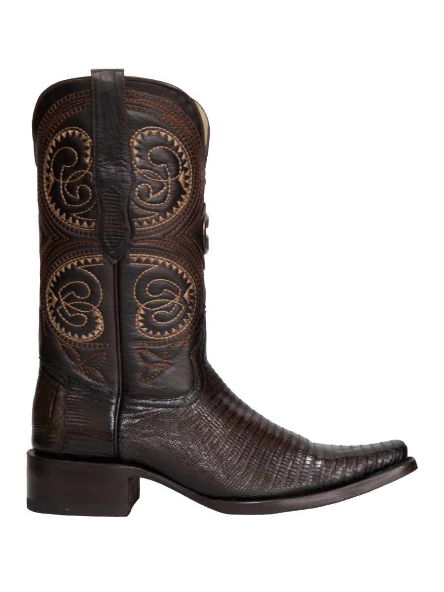 The Exotic Lizard Boot — Brown (No. 45073)