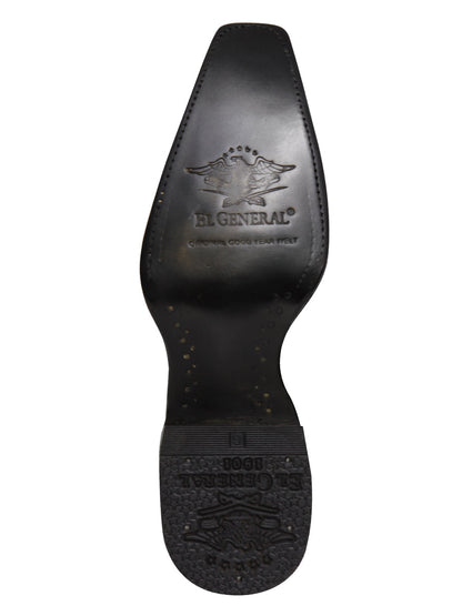 The Exotic Caiman Nuca Boot — Black (No. 45081)