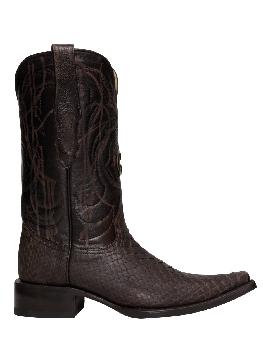 The Exotic Python Boot — Brown (No. 45088)