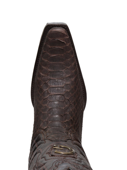 The Exotic Python Boot — Brown (No. 45088)