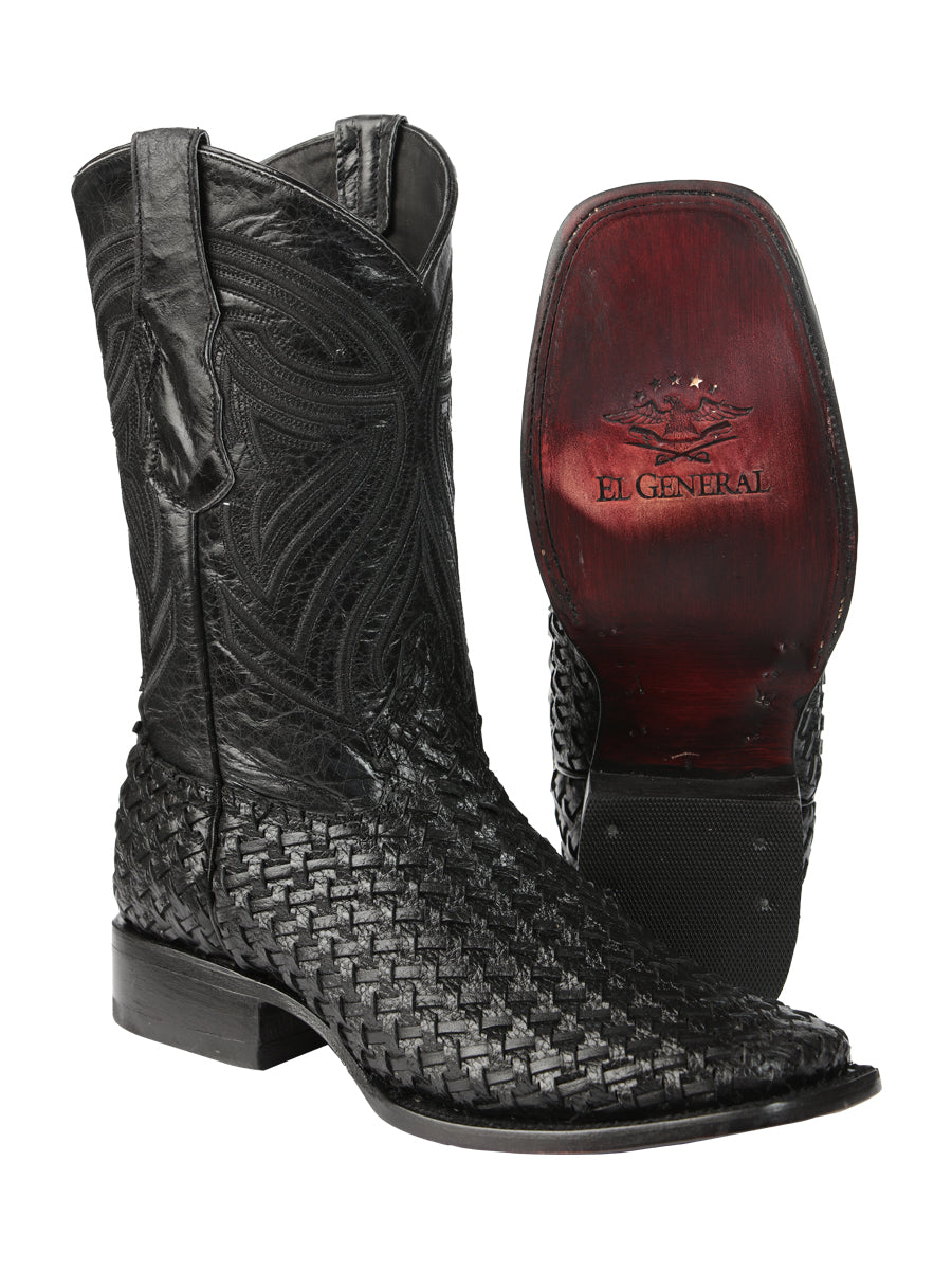The Petatillo Rodeo Boot — Black (No. 45096)