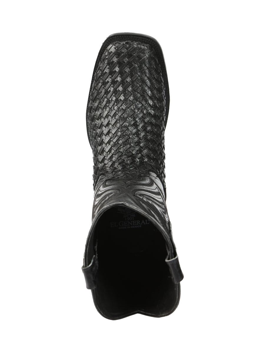 The Petatillo Rodeo Boot — Black (No. 45096)
