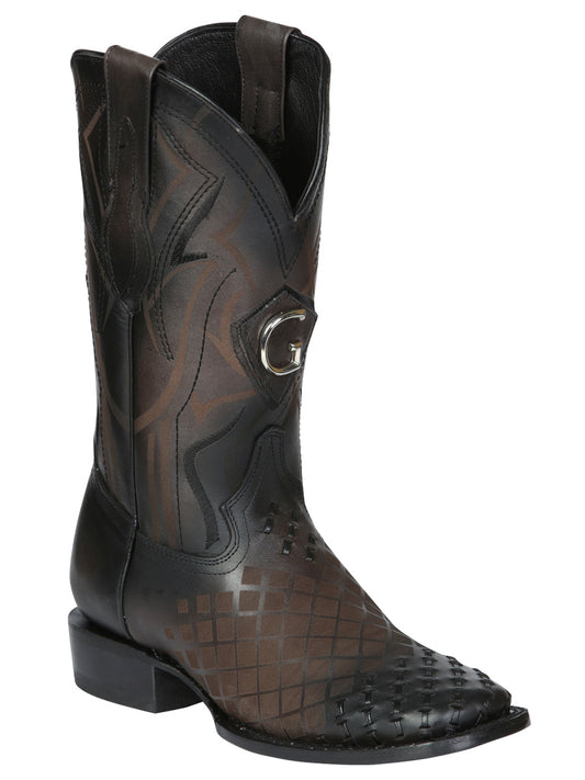 The Pull-Up Rodeo Boot — Gray (No. 45172)