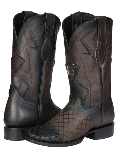 The Pull-Up Rodeo Boot — Gray (No. 45172)