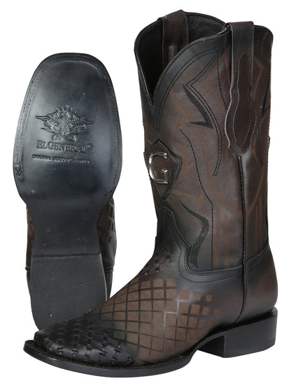 The Pull-Up Rodeo Boot — Gray (No. 45172)