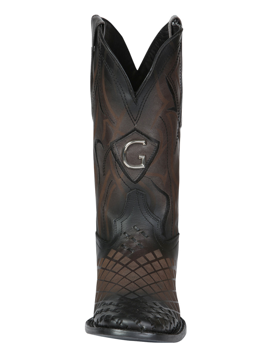 The Pull-Up Rodeo Boot — Gray (No. 45172)