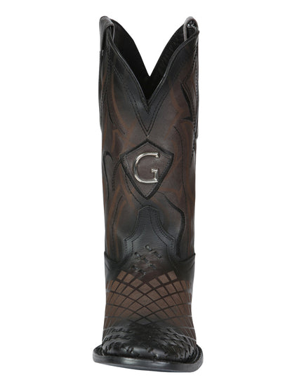 The Pull-Up Rodeo Boot — Gray (No. 45172)