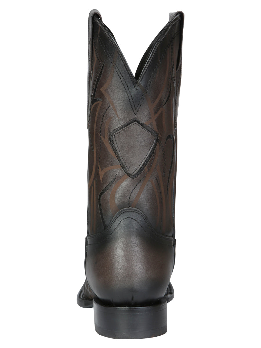 The Pull-Up Rodeo Boot — Gray (No. 45172)