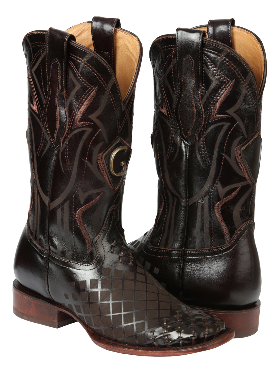 The Pull-Up Rodeo Boot — Brown (No. 45173)