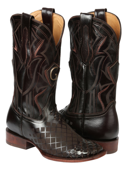 The Pull-Up Rodeo Boot — Brown (No. 45173)