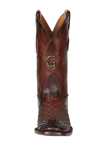The Pull-Up Rodeo Boot — Tobacco (No. 45174)