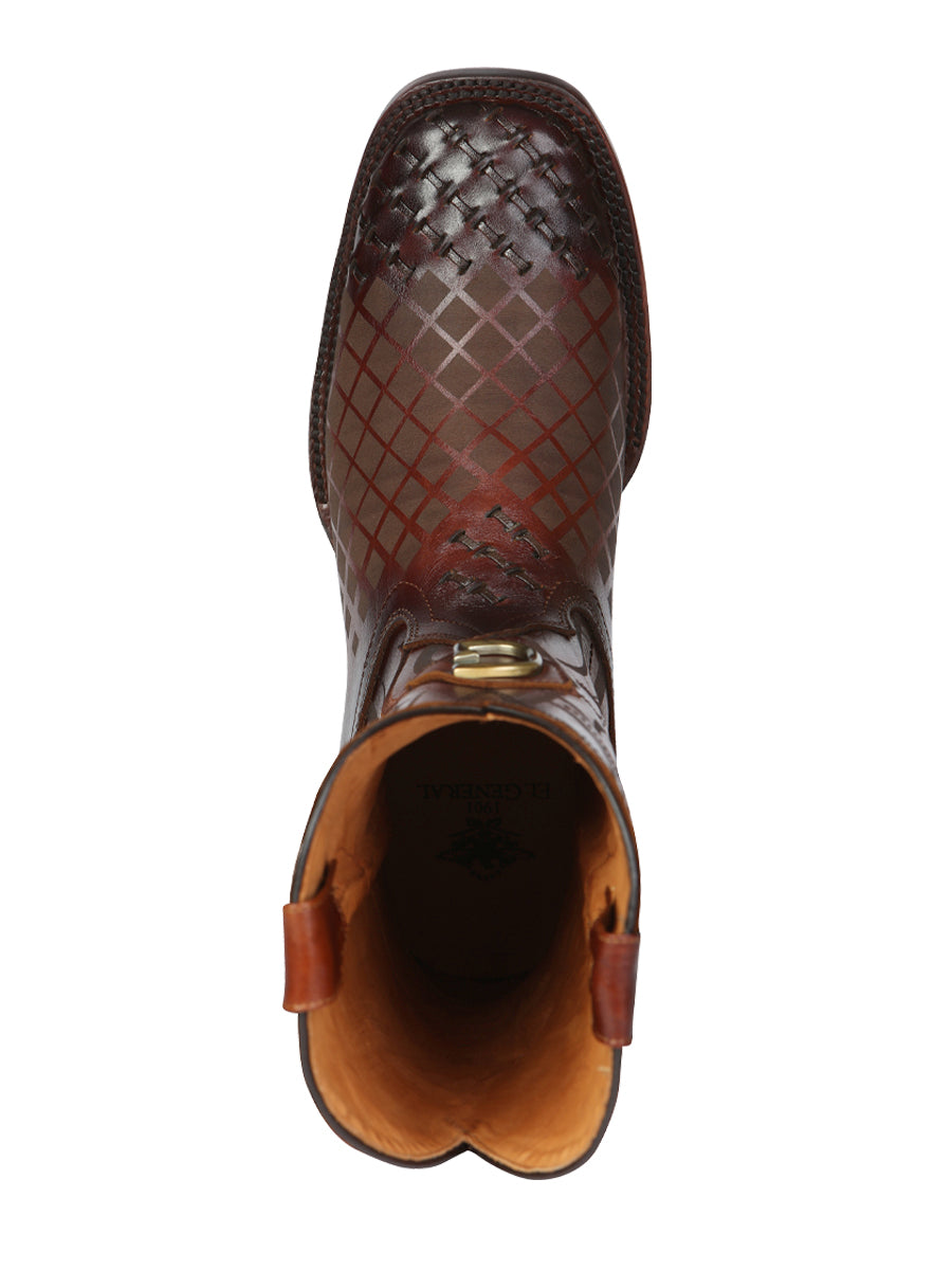The Pull-Up Rodeo Boot — Tobacco (No. 45174)