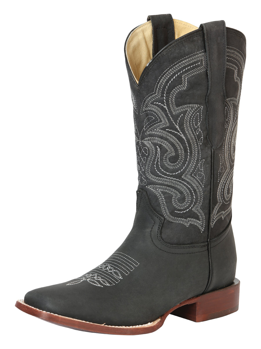 The Bulldog Rodeo Boot — Crazy Black (No. 45207)