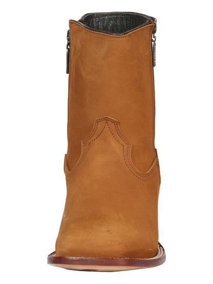 El Canelo Men’s Ankle Boots - Nobuck Taupe 45215