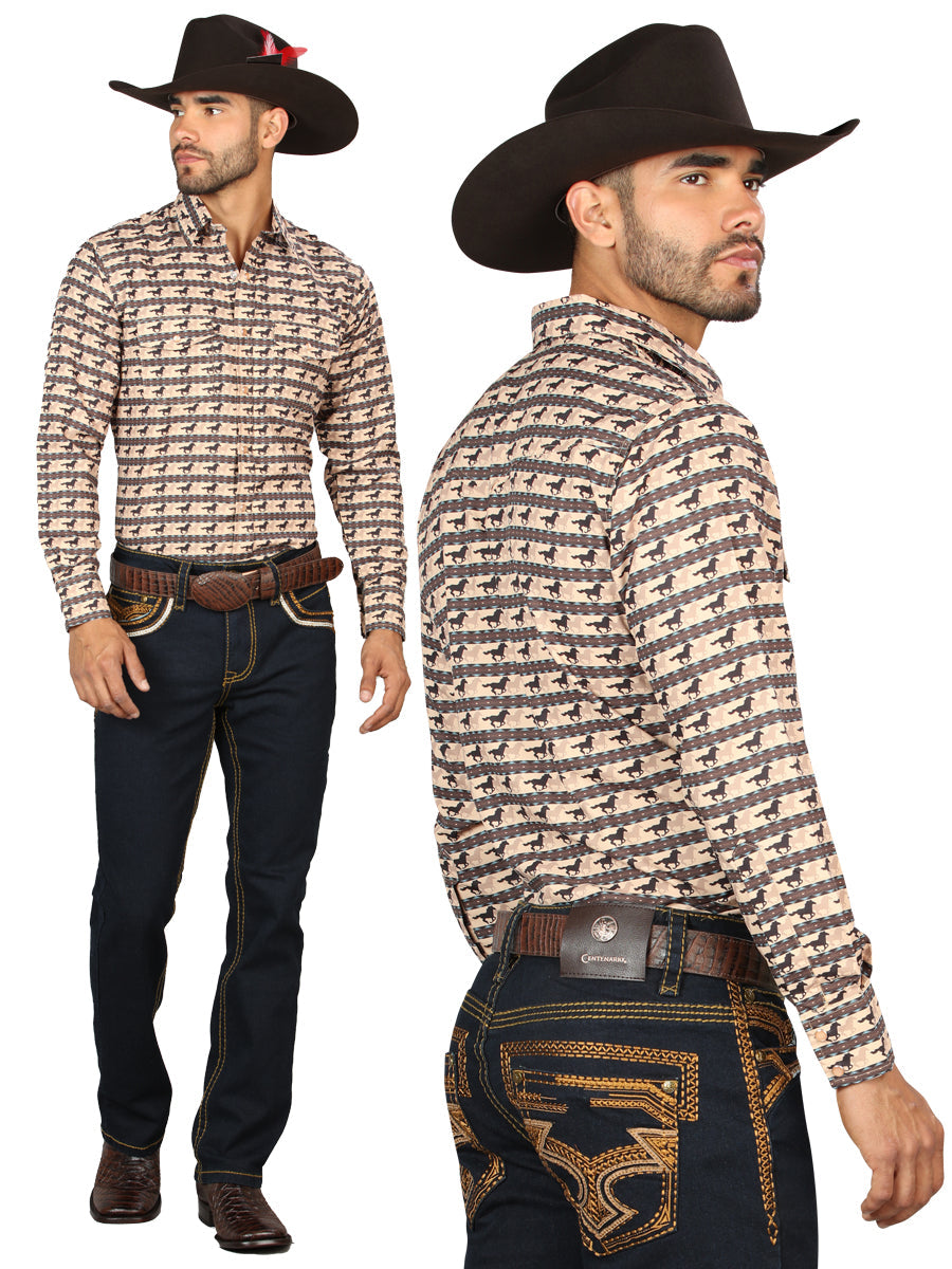 The Embroidered Bootcut Jean — Rinse Blue