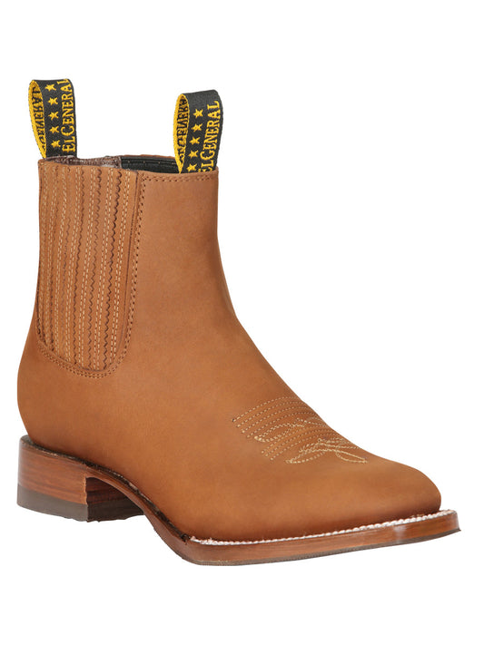 The Nobuck Ankle Boot — Old Gold (No. 45337)